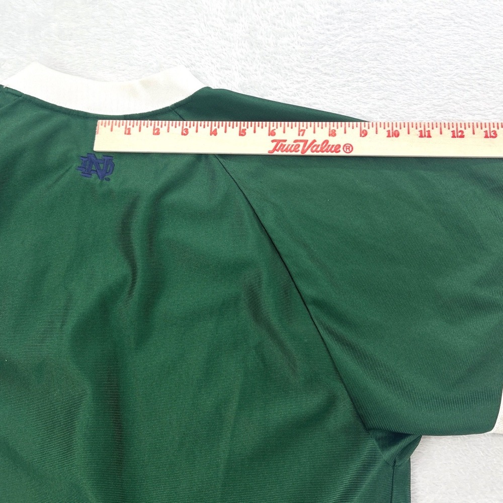 VTG Augusta Sportswear Notre Dame Fighting Irish Band ND Jersey Med Green Shirt - Picture 9 of 10